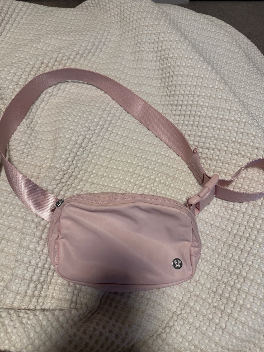 lululemon athletica Dusty Pink Crossbody Belt Bag